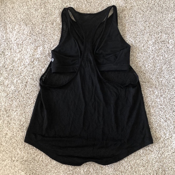 Lululemon Fully Flexed 2 in 1 Sports Bra - Black - Picture 5 of 8